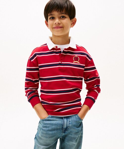 TOMMY HILFIGER（トミー・ヒルフィガー） ポロシャツ BOYS インター