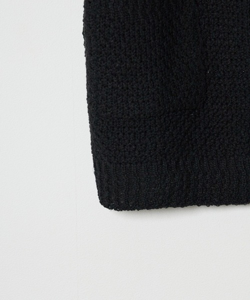 「Theater code」 半袖ニット 3 ホワイト メンズ_画像4