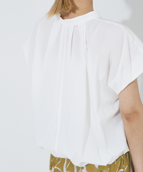 「NOMINE」 半袖ブラウス フリー ブラック レディース_画像6