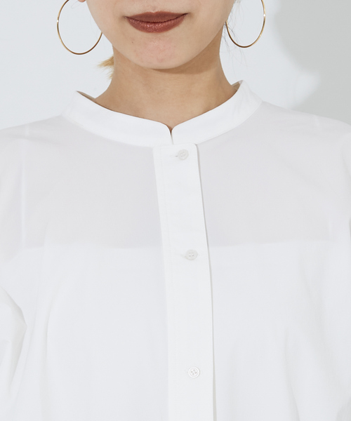 「NOMINE」 半袖ブラウス フリー ブラック レディース_画像7