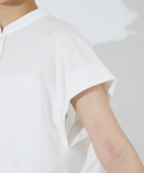 「NOMINE」 半袖ブラウス フリー ブラック レディース_画像8