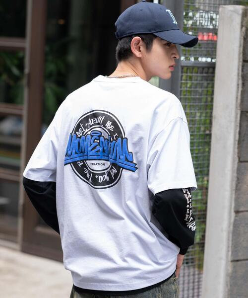 WEGO（ウィゴー） tシャツ WEGO/アクセ付きアンサンブルグラフィック