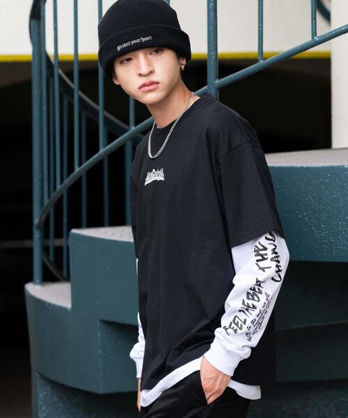 WEGO（ウィゴー） tシャツ WEGO/アクセ付きアンサンブルグラフィック