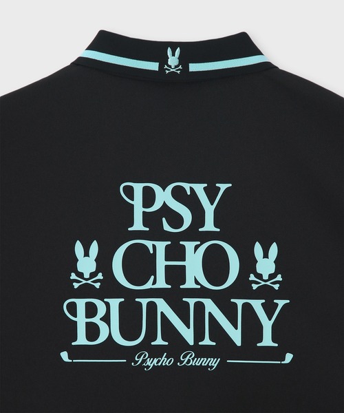 Psycho Bunny（サイコバニー） ポロシャツ 「GOLF」モダングラフィック