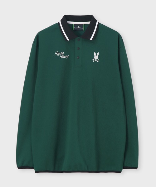 Psycho Bunny（サイコバニー） ポロシャツ 「GOLF」モダングラフィック