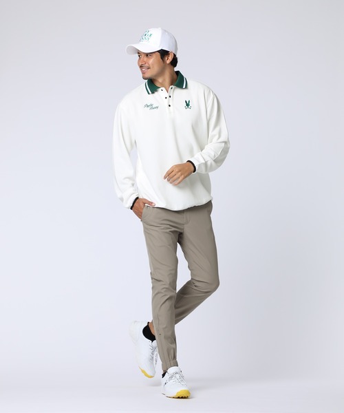 Psycho Bunny（サイコバニー） ポロシャツ 「GOLF」モダングラフィック