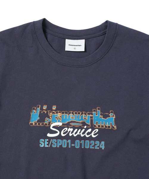thisisneverthat（ディスイズネバーザット） 半袖Tシャツ S ネイビー