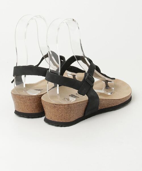 BIRKENSTOCK papillio ブラックサンダル 38サイズ BIRKENSTOCK（ビルケンシュトック） 「Papillio」ヒールサンダル 38