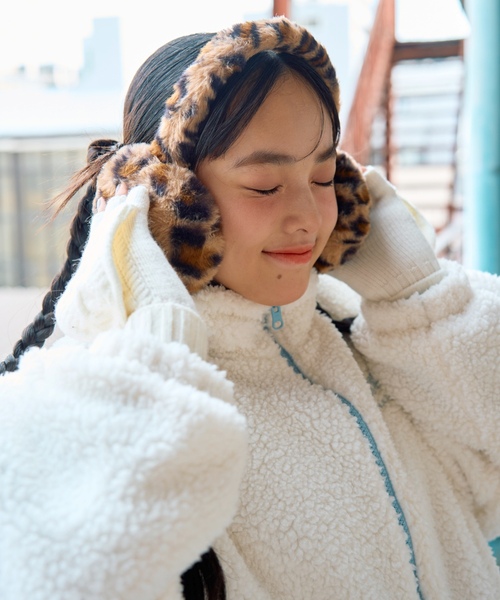 LOVETOXIC 耳当て イヤーマフ フェイクファーイヤーマフ キッズ 子供