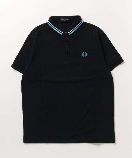 FRED PERRY（フレッドペリー） 半袖ポロシャツ M ブラック メンズ