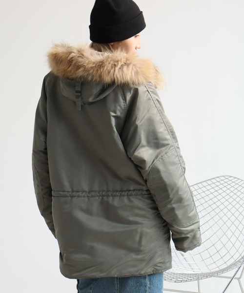 HOUSTON（ヒューストン） ミリタリージャケット モッズコート