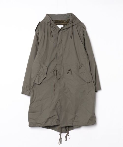 【未使用】ヒューストンモッズコート オリーブ色 Sサイズ HOUSTON（ヒューストン） モッズコート S オリーブ メンズ : ZOZOTOWN