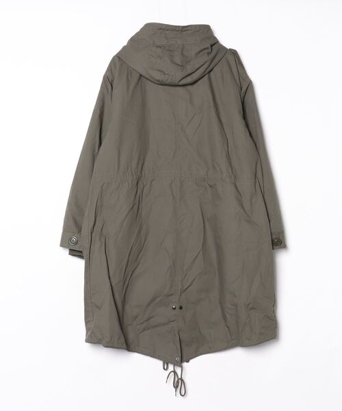 【未使用】ヒューストンモッズコート オリーブ色 Sサイズ HOUSTON（ヒューストン） モッズコート S オリーブ メンズ : ZOZOTOWN