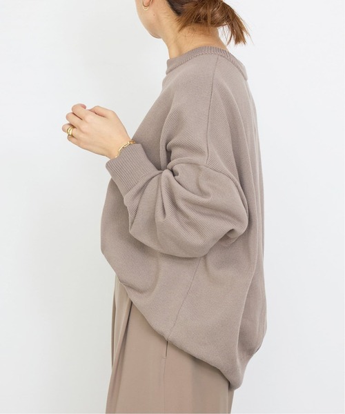 Deuxieme Classe（ドゥーズィエムクラス） 長袖ニット - ベージュ