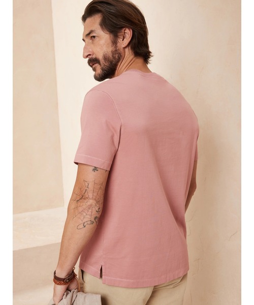 「BANANA REPUBLIC FACTORY STORE」 半袖Tシャツ X-LARGE カーキ メンズ_画像4