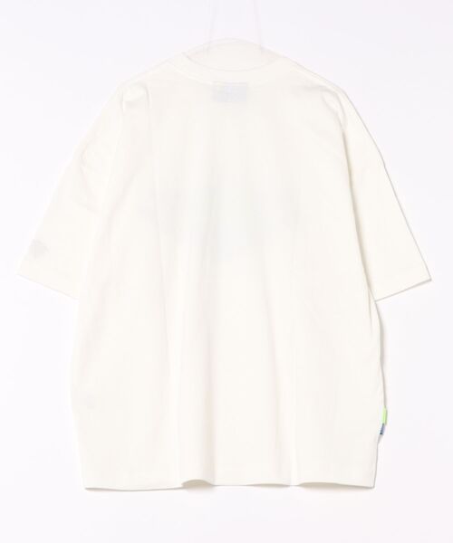 「GEORGE'S」 半袖Tシャツ MEDIUM ホワイト×イエロー メンズ_画像2