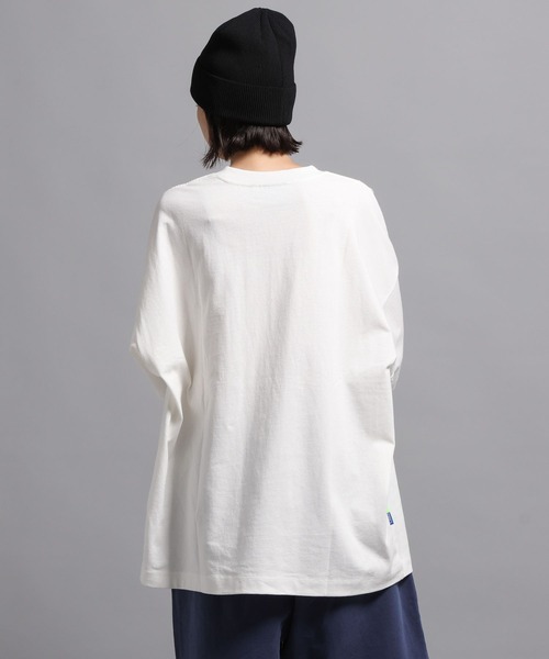 「GEORGE'S」 半袖Tシャツ MEDIUM ホワイト×イエロー メンズ_画像8