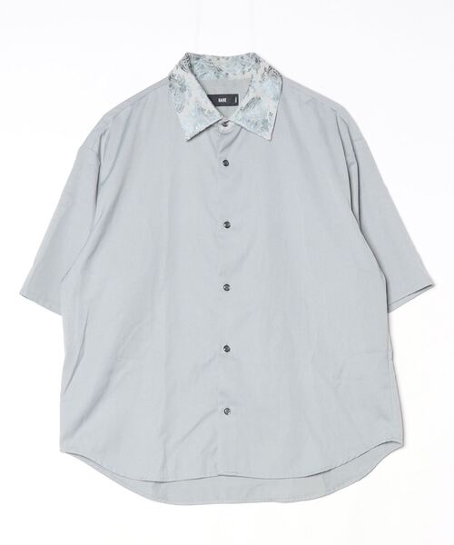 「HARE」 半袖シャツ SMALL グレー系その他 メンズの画像