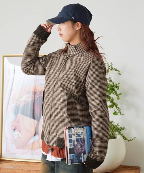 Babour バブアー ナイロンジャケット リバーシブル チェック柄 美品 最新