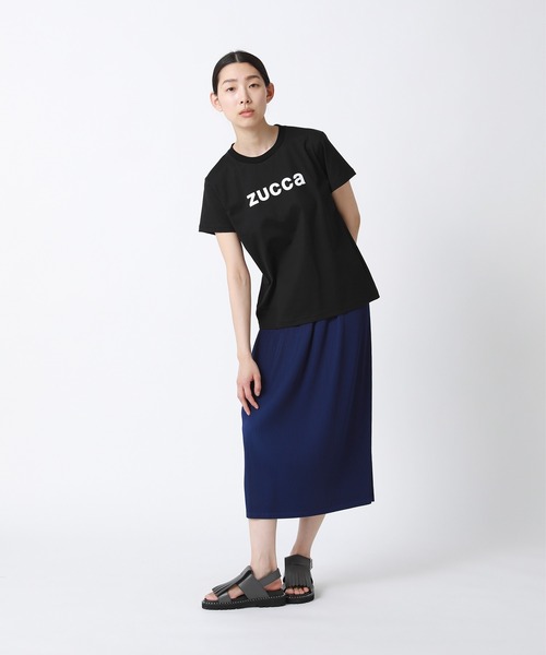 「ZUCCa」 半袖Tシャツ X-LARGE ブラック レディース_画像7