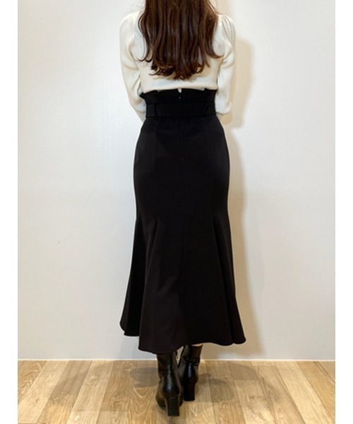 SNIDEL（スナイデル） フレアスカート 00 ブラック レディース