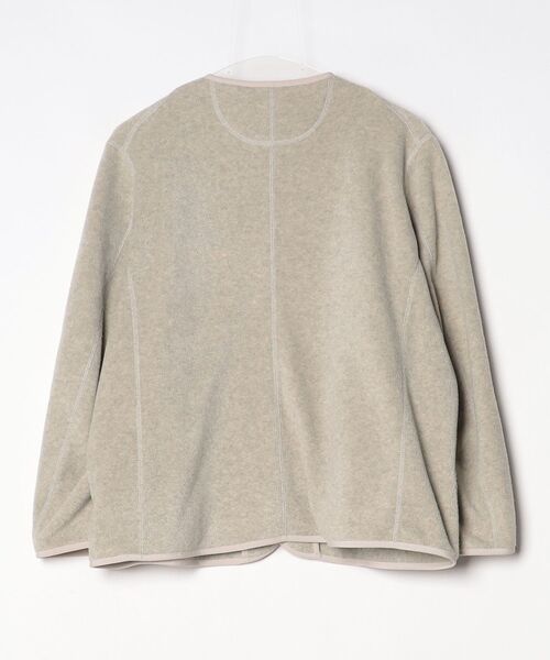 Danton（ダントン） ノーカラージャケット 38 ナチュラル レディース