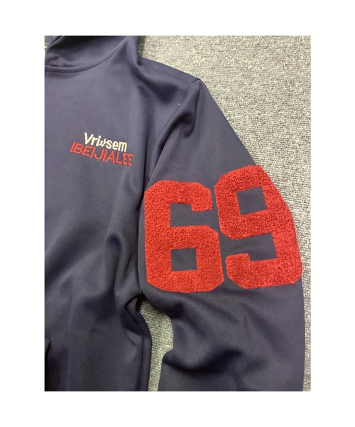 Bling Leads パーカー 「Blss」「Bling Leads」刺繍入バックプリント