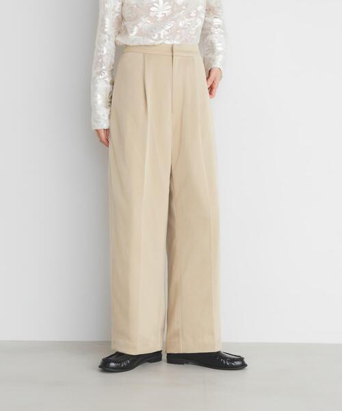 【NEW】KBF（KBF）/サテンチュールパンツ KBF（ケービーエフ） パンツ サテンチュールパンツ レディース