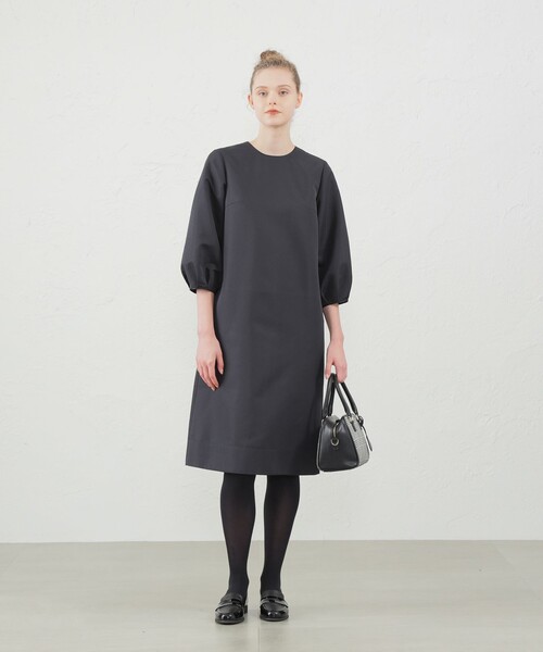 「MACKINTOSH PHILOSOPHY」 半袖ワンピース 36 ダークネイビー レディースの画像