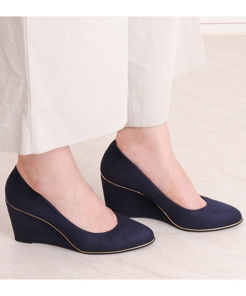 「artemis by DIANA」 パンプス 23.5cm ネイビー レディース_画像8