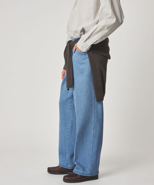 STEVEN ALAN（スティーブンアラン） ワイドパンツ スラックス デニム L