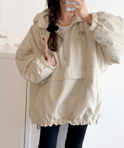 「Java」 中綿ブルゾン SMALL ブラック レディース_画像3