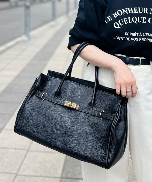 AULENTTI（オウレンティ） トートバッグ フリー ブラック レディース