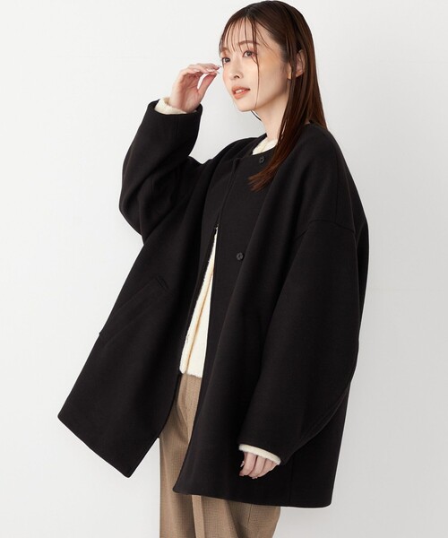 とーこ@基本無言ページ SHIPS Colors（シップスカラーズ） ノーカラーコート コート SHIPS