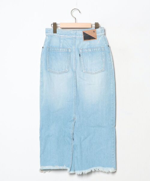 「G.V.G.V.」 タイトスカート 36 ブルー レディース_画像2