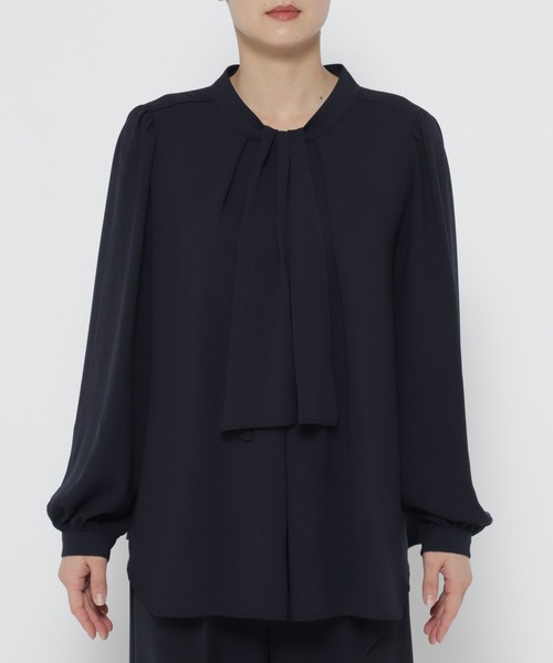 「LEPSIM」 長袖ブラウス FREE ブルー レディース_画像2