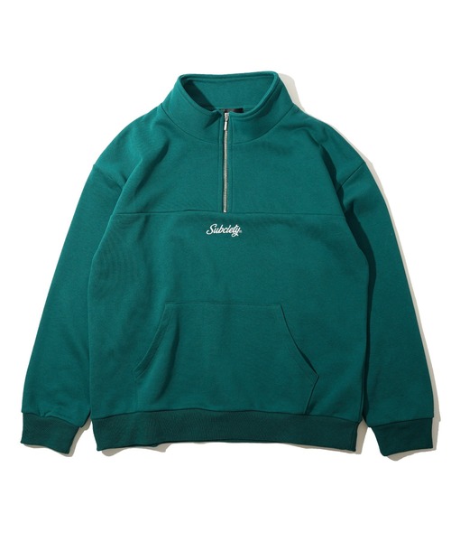 「Subciety」 スウェットカットソー SMALL ブルー メンズ_画像9