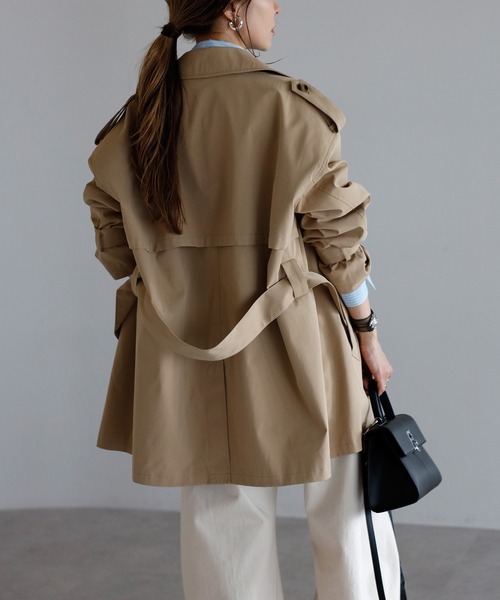 Bonjour Sagan（ボンジュールサガン） トレンチコート コート ベルト