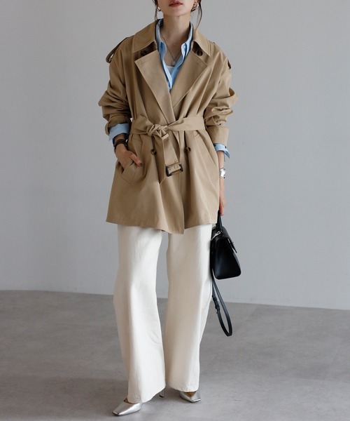 Bonjour Sagan（ボンジュールサガン） トレンチコート コート ベルト