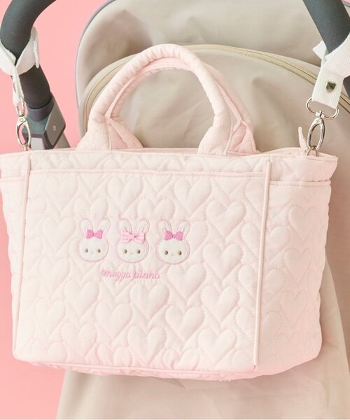 mezzo piano マタニティ 「メゾピアノママ」ウサギアップリケ2way