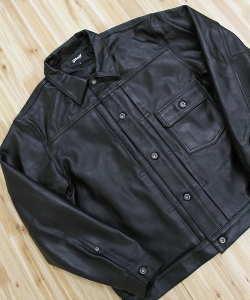 Schott N.Y.C（ショット） 革ジャン ライダース SHEEP LEATHER 1st