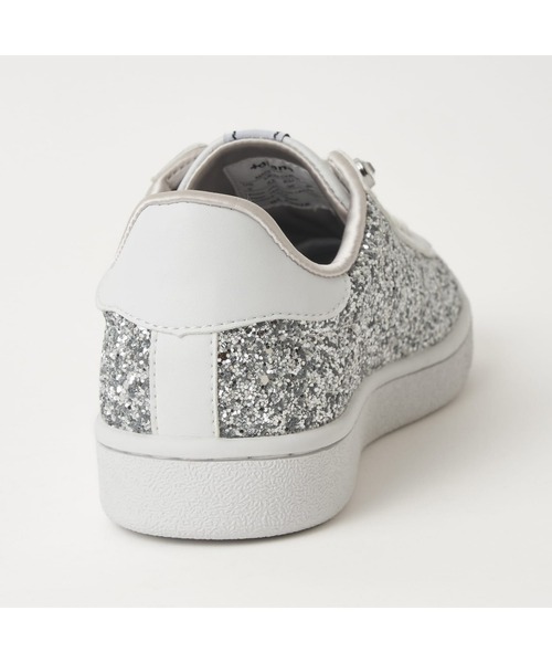 「+diana」 ローカットスニーカー 23.5cm シルバー レディース_画像7