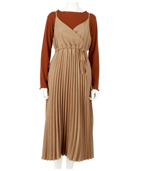 「CHILLE」 サロペットスカート FREE ブルー レディース_画像2