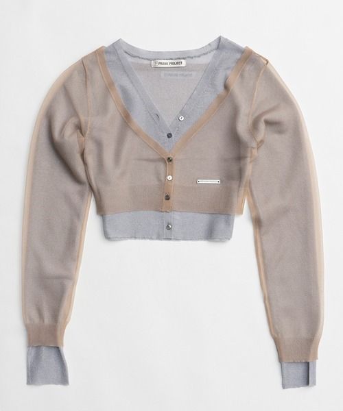 「PRANK PROJECT」 カーディガン FREE グレー レディース_画像7