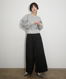 「ADAM ET ROPE'」 チノパンツ 36 ブラック レディースの画像5
