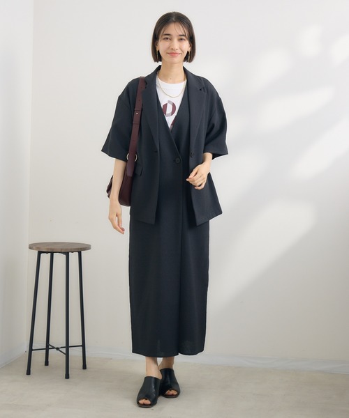 「KATHARINE ROSS」 「CLOCHE」サロペットスカート MEDIUM ブラウン レディース_画像9