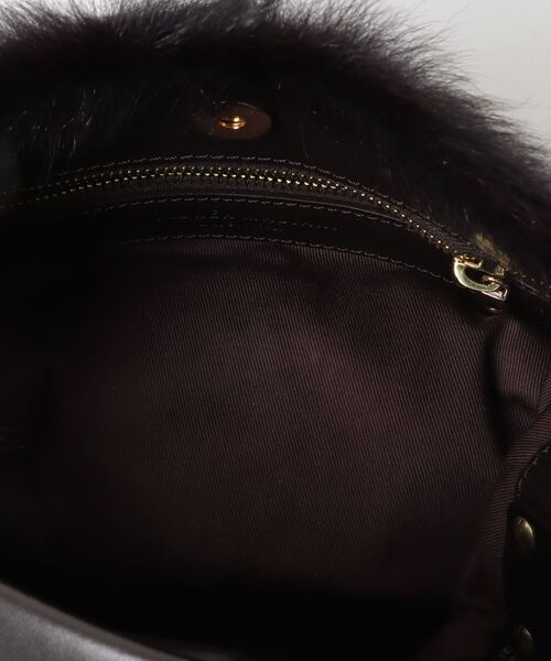 「ANDREA MABIANI」 2WAYバッグ - ブラウン レディース_画像4