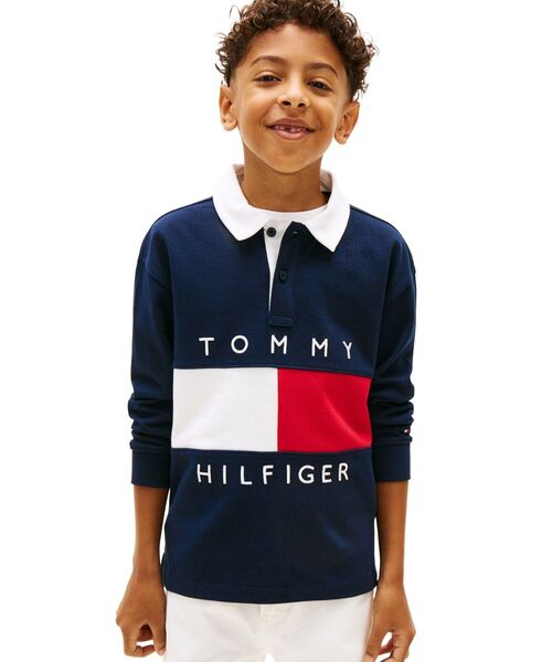 トミーヒルフィガー　ラルフローレン　子供服 TOMMY HILFIGER（トミー・ヒルフィガー） ポロシャツ BOYS ヘリテージ
