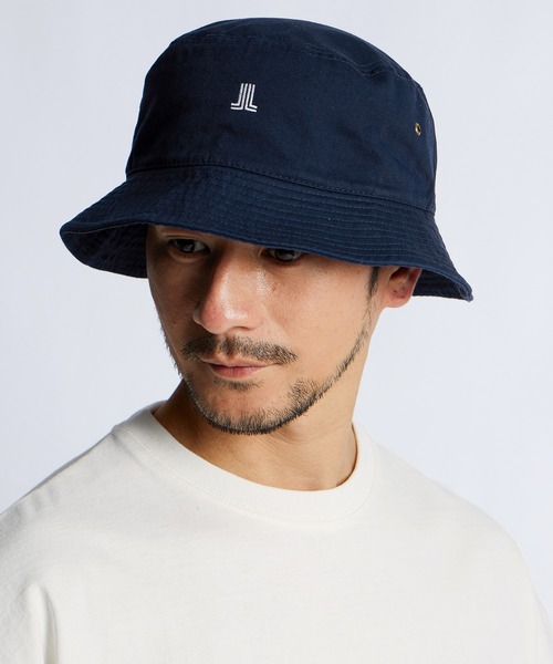 LANVIN en Bleu 帽子 ハット ロゴ バケットハット メンズ : ZOZOTOWN