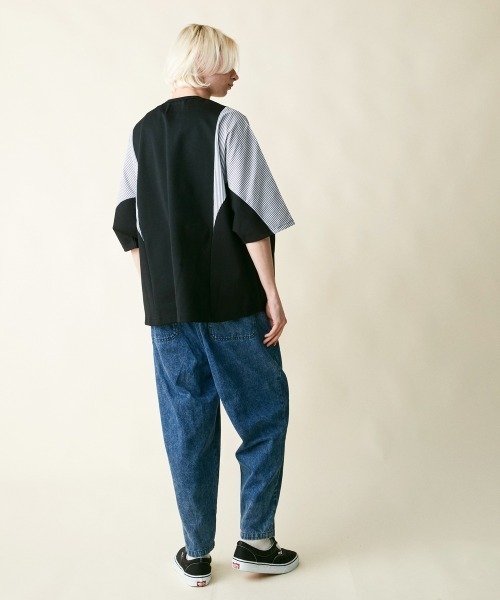 「rehacer」 デニムパンツ LARGE インディゴブルー メンズ_画像3